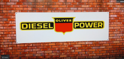 Oliver diesel power tractor - power,