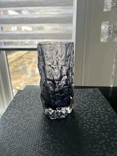 Whitefriars Rare 6 In Lilac Bark Vase 