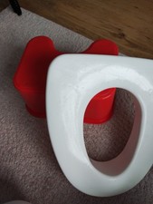 VINTAGE 1992 MOTHERCARE PLASTIC POTTY TOILET TRAINING CHAIR REMOVABLE SEAT