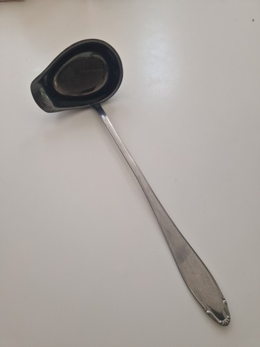 Vintage stainless steel - steel, ladle