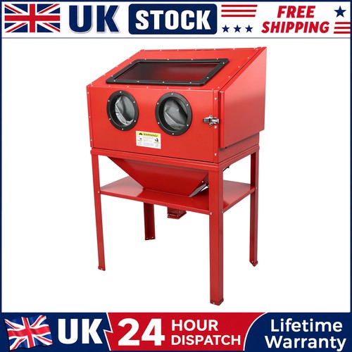 Sand blasting cabinet - sand, 220l