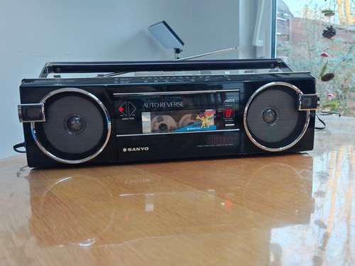 Sanyo 7870l boombox stereo - m-7870l,