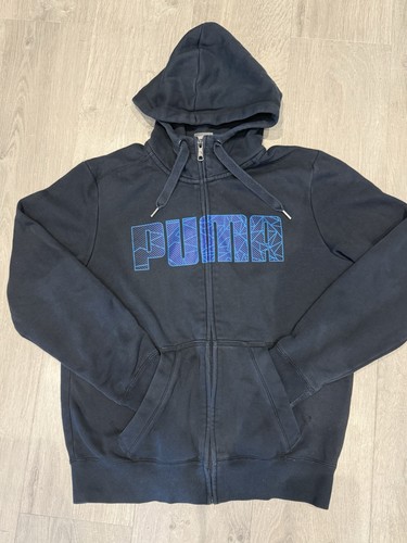 Puma men black full zip - black,