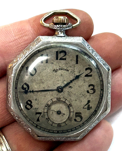 Illinois pocket watch - illinois,