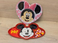 Disney Store  mickey and minnie mouse plastic childrens plates
