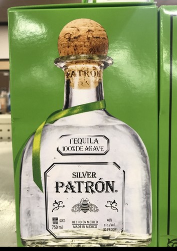 Patron silver tequila 750ml - patron,