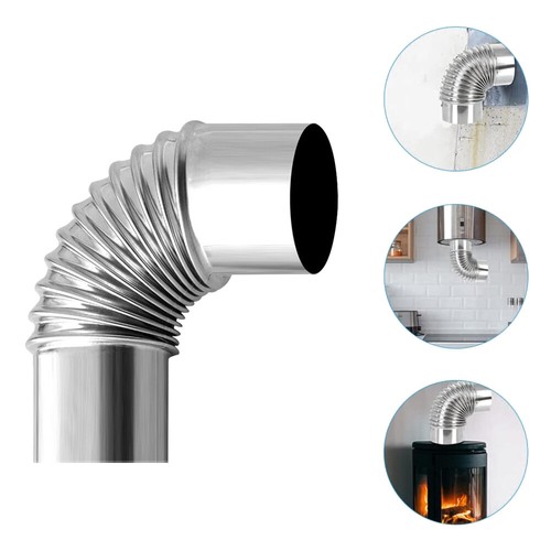 Tent stove chimney flue - 2x,