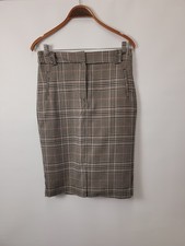 M&S Plaid/Houndstooth Pencil