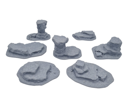 Desert rocks 3d - desert,