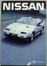 NISSAN 300ZX USA Market Car Sales Brochure c1985