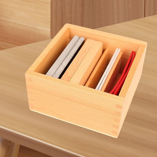 Wooden teaching aid - wooden, box