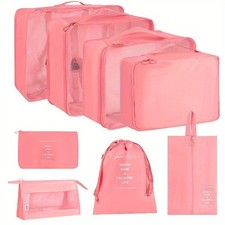 8Pcs/Set Waterproof Travel