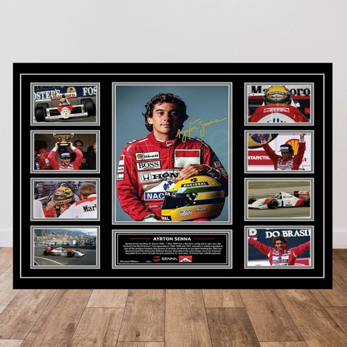 Ayrton senna racing signed - ayrton,