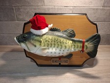 Gemmy Big Mouth Billy Bass Sings For The Holidays Christmas Vintage DESCRIPTION