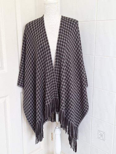 Ladies black grey - ladies, dogtooth