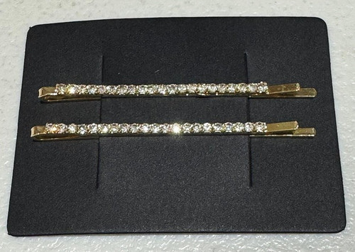 Diamonte sparkle hair clips - sparkle,
