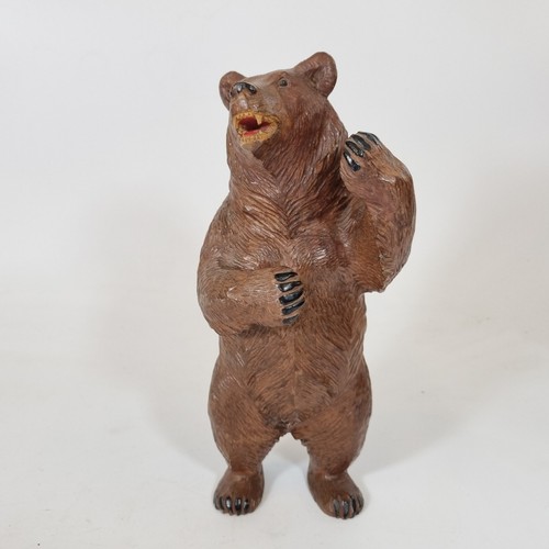 Antique black forest carved - black,
