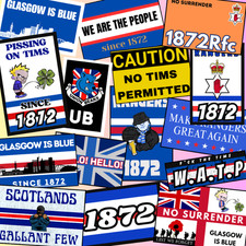 Glasgow rangers stickers - glasgow,