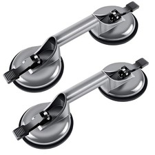 FOREVER SPEED 2 X ALUMINIUM SUCTION LIFT 100KG 120MM DUAL SUCTION LIFTERS