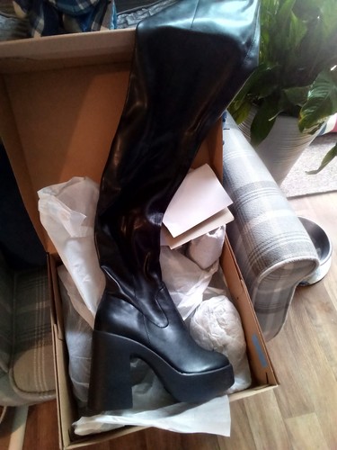 Brand new yasmin heeled - heeled, thigh