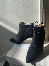 Black lace up clark