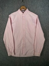 Gant Shirt Mens Medium Pink Supima Oxford Fitted Chambray Corpcore Office