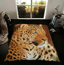 Animal Print Skin Throw Soft Warm Faux Fur Fleece Sofa Bed Blanket King Double 