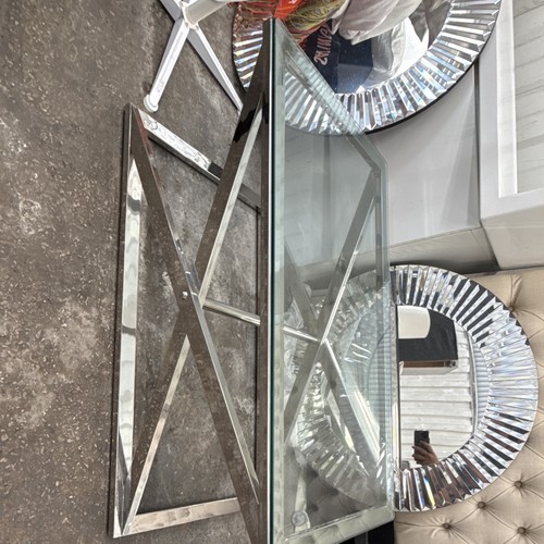 Rectangular clear glass - glass, top