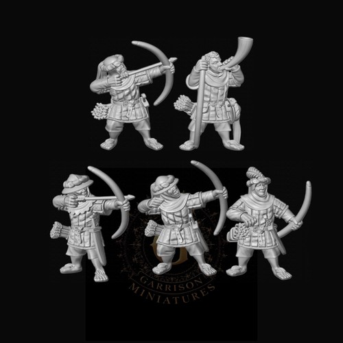 Halfling levy archers - halfling,