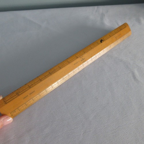 Vintage engineers scale rule - scale,
