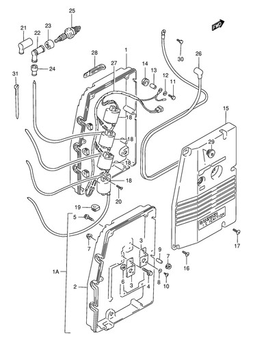 Suzuki genuine high tension - suzuki,