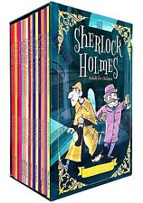 The Sherlock Holmes Retold by Alex Woolf  for Children 16 Books Set - Age 7+ -PB