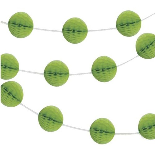 Lime green mini honeycomb - lime,
