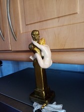 Erotic nude statuette of greek god Priapus