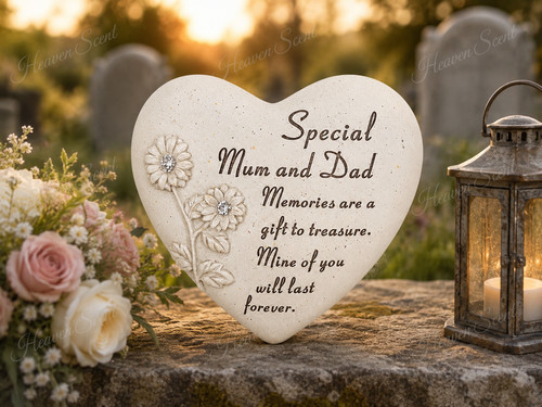 Special mum dad heart style - special,