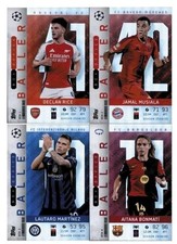 Topps Match Attax CL Extra 2024/25  Box-Office Baller Full Set of 4 cards