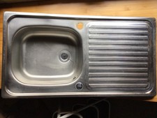 Leisure Kitchen Sink Stainless Steel Linear 1 Bowl reversible 950mm x 508mm