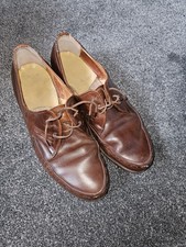 Original Men's 1950s Brown Shoes  Very Good Condition