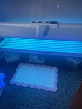 ELITE DOUBLE LIE DOWN SUNBED TANNING UNIT BOOTH DOMESTIC HOME SOLARIUM 250 WATT