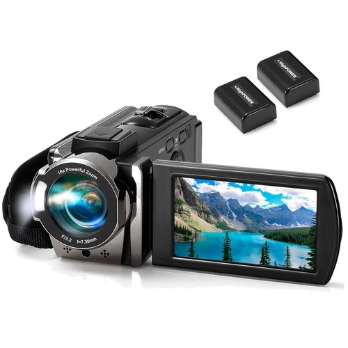 Full 1080p camcorder with - hd,
