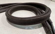 Brown Rubber Reins Eventa Type