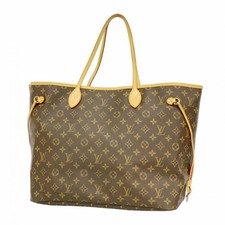 LOUIS VUITTON Neverfull GM M40157 Monogram Tote Bag Brown