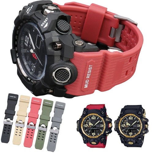 Silicone watch strap for casio - watch,