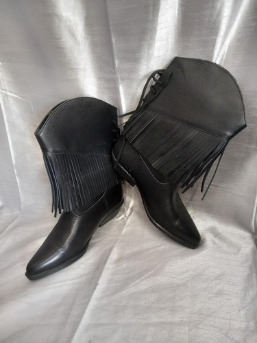 Women wrangler black leather - women',