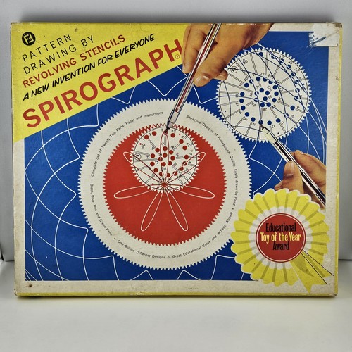 Spirograph vintage drawing set - drawing,