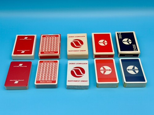 Vintage airline playing cards - airline,