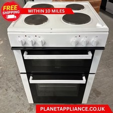 Bush 60cm Solid Plate Electric Cooker - DHBET60WX