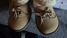 Build-a-Bear Brown Laced Boots