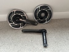 SRAM Force AXS DUB d2 Crankset 172.5mm 46/33 12 Speed Crank Arms Chainrings