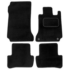 Fits Mercedes C-Class 2007 to 2014 Tailored Carpet Car Mats 4pc Floor Set W204 